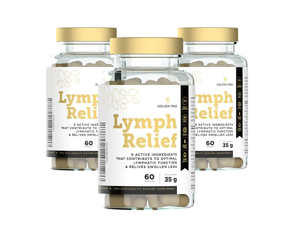 Golden Tree Lymph Relief — natuurlijke formule, gemaakt volgens EU-normen